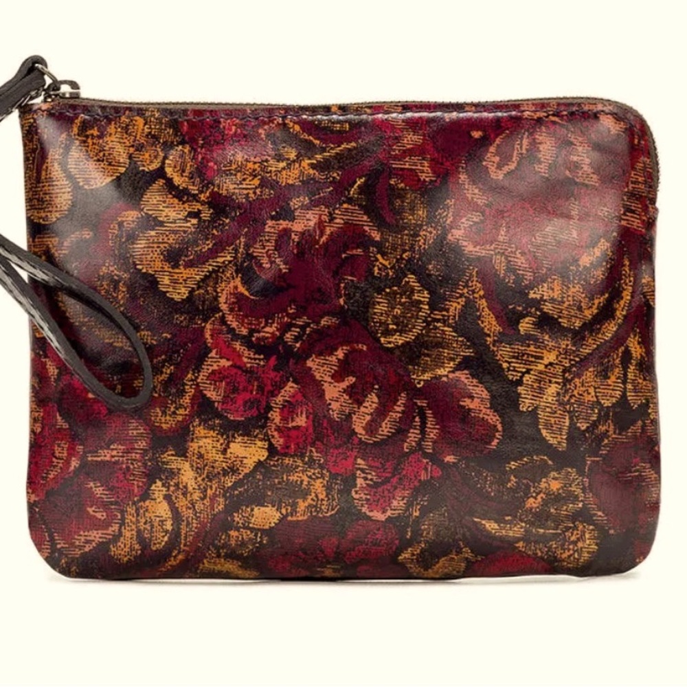 Patricia Nash Cassini Vintage Floral
Brocade Wristlet New without tag